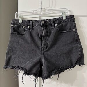 Madewell High Rise Denim Shorts